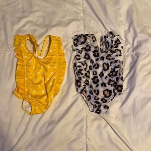 Infant Girls’ Bathing Suits - Size 3-6 Months